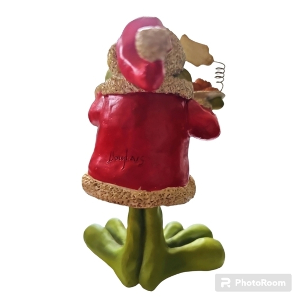 Russ Christmas Bobblehead Frog Figure, For Santa,‎ 5” - Picture 2 of 3